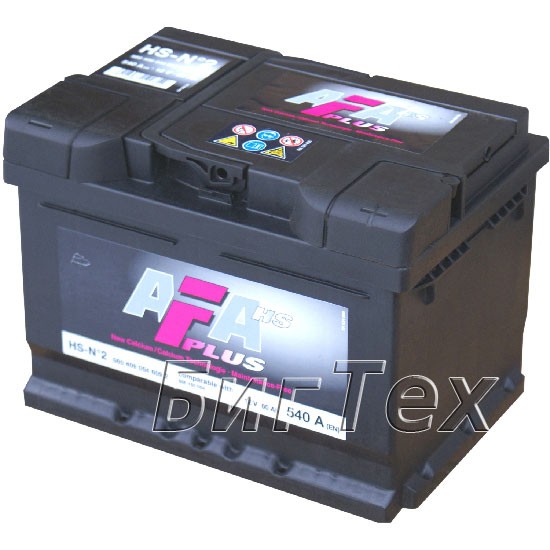 Аккумулятор автомобильный AFA Plus HS-N2 60 Ач