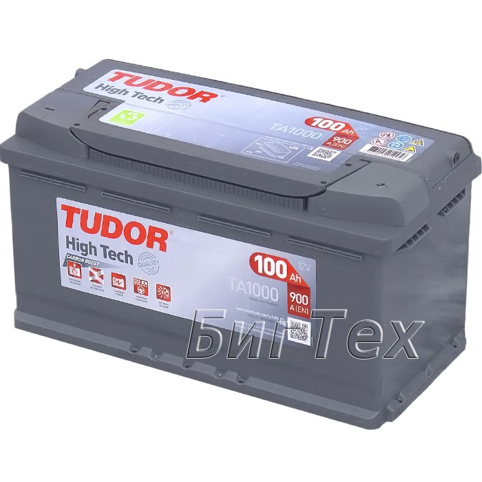 Аккумулятор автомобильный Tudor High-Tech 85...