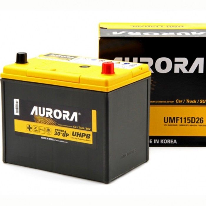 Аккумулятор автомобильный AURORA JIS ULTRA...