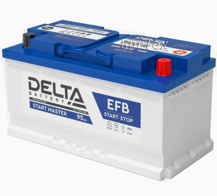 Аккумулятор автомобильный DELTA EFB START...