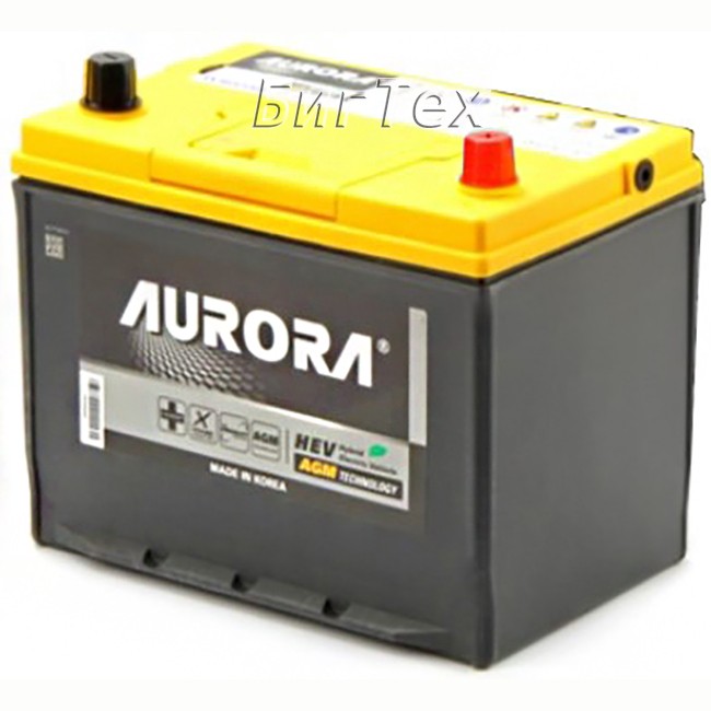 Аккумулятор автомобильный AURORA JIS AGM AX...