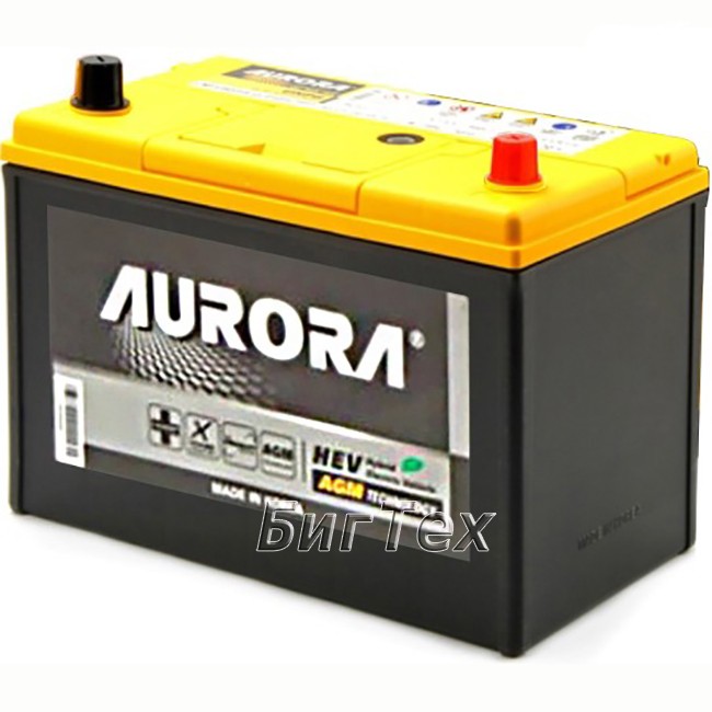 Аккумулятор автомобильный AURORA JIS AGM AX...
