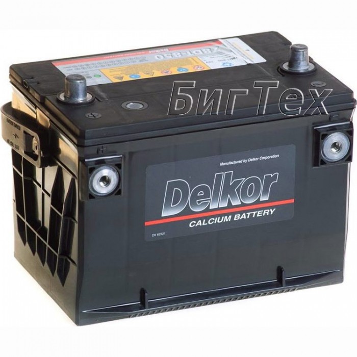 Аккумулятор автомобильный Delkor 78DT-790 90 Ач...