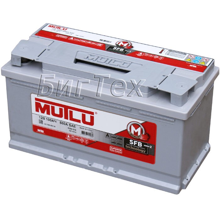 Аккумулятор автомобильный MUTLU SFB M3 L5, 100 Ah