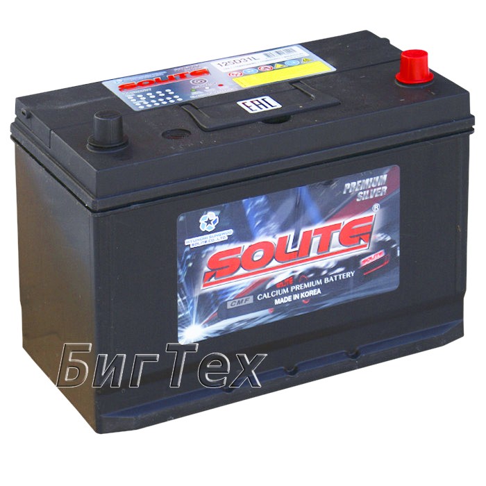 Аккумулятор автомобильный SOLITE Silver 125D31L...