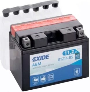 Мото аккумулятор EXIDE ETZ14-BS 11.2 Ач (YTZ14-BS)