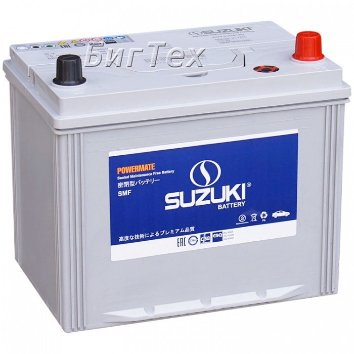 Аккумулятор автомобильный SUZUKI SMF80D26L 70Ач