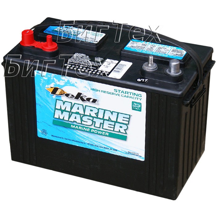 Аккумулятор лодочный Deka Marine Master 27M6,...