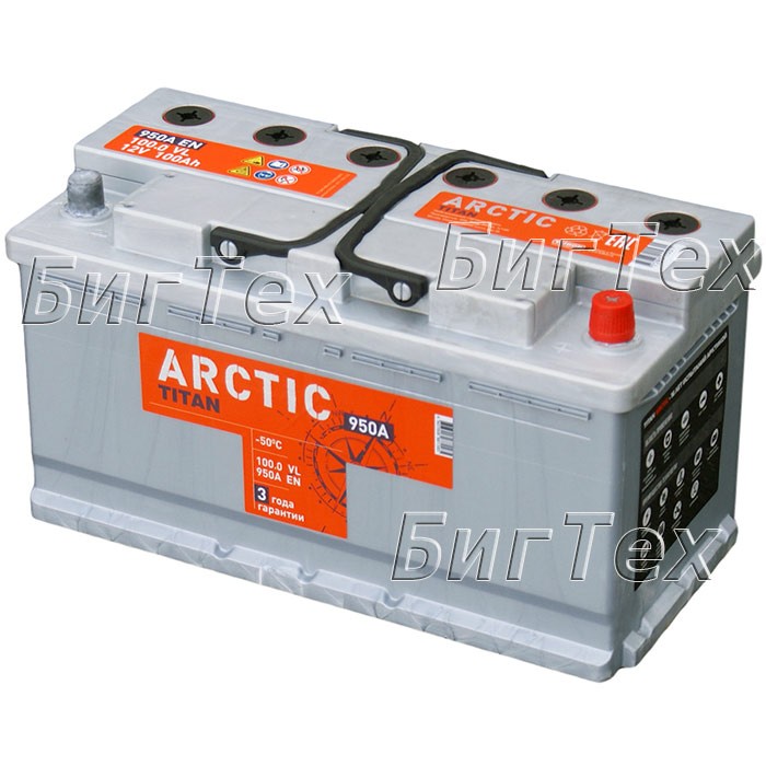 Аккумулятор автомобильный TITAN ARCTIC 100Ah