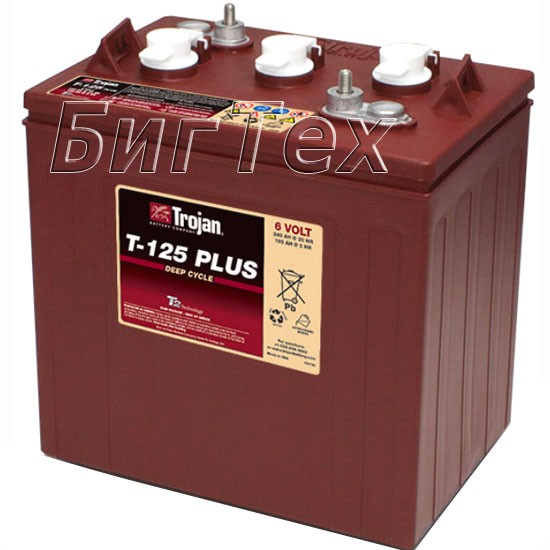 Аккумулятор тяговый Trojan T-125, 240 А/ч (6...