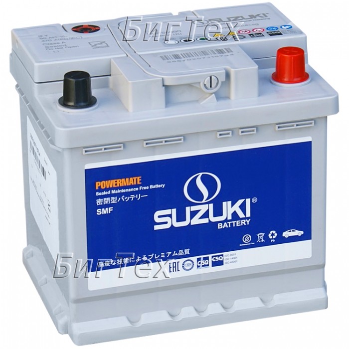 Аккумулятор автомобильный SUZUKI SMF55090 50Ач