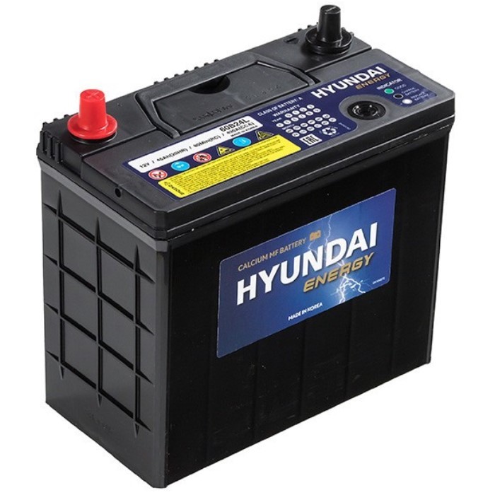 Аккумулятор автомобильный HYUNDAI 60B24L 48Ач...