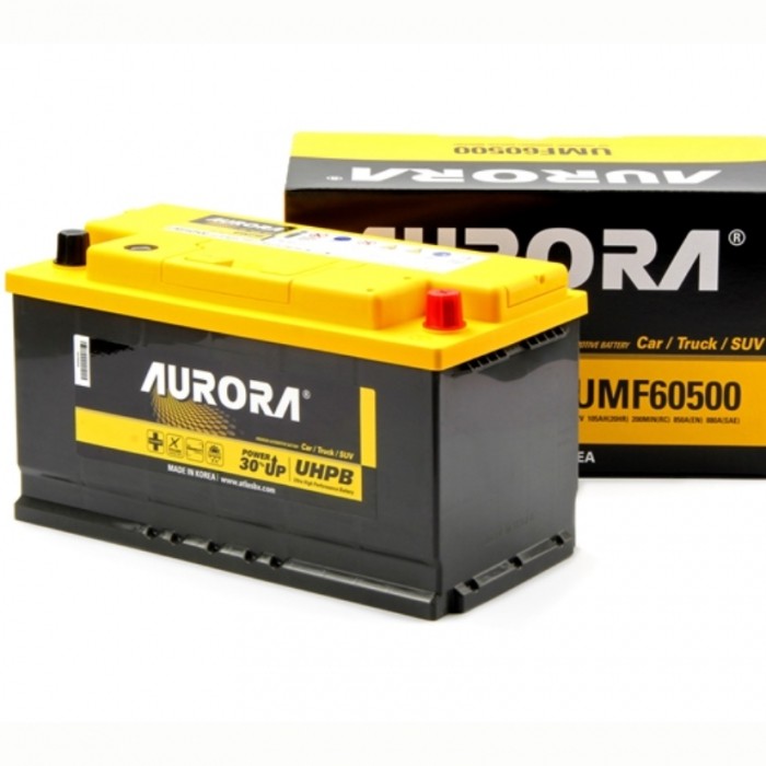 Аккумулятор автомобильный AURORA DIN ULTRA...