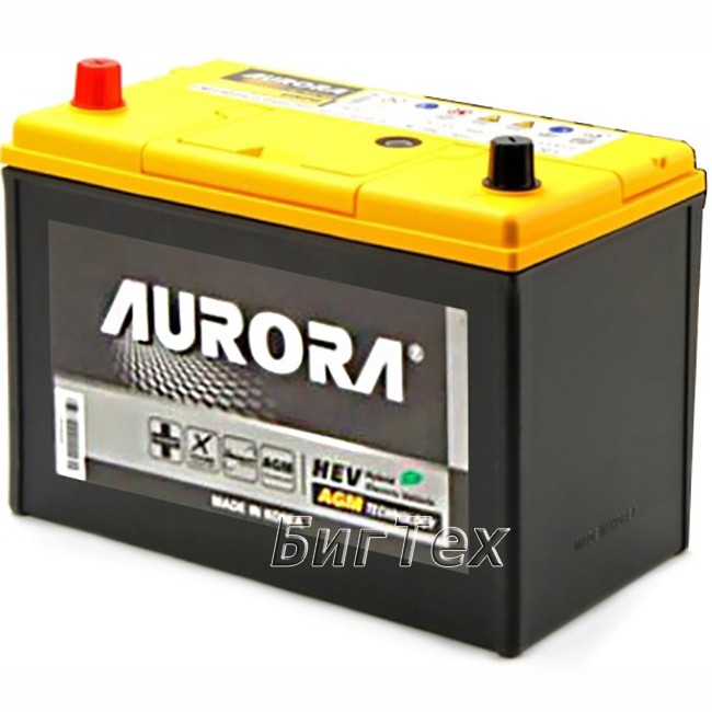 Аккумулятор автомобильный AURORA JIS AGM AX...