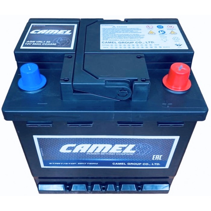 Аккумулятор автомобильный CAMEL AGM VRL1 50Ah