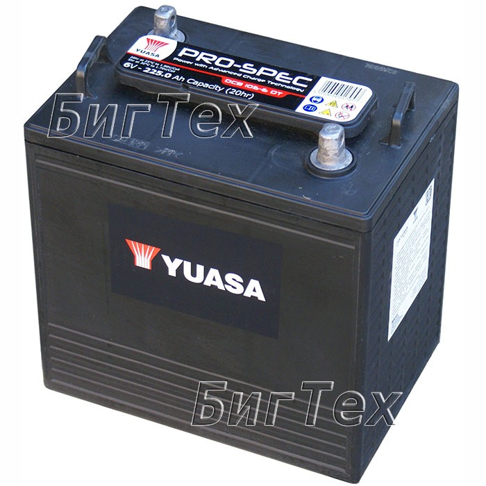 Аккумулятор тяговый Yuasa DCB125-6 240 Ач (6...