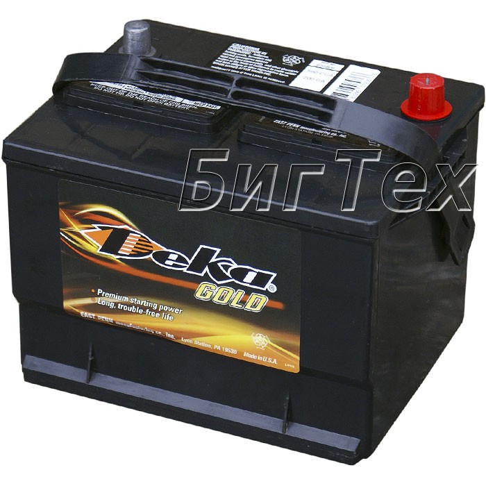 Аккумулятор автомобильный Deka Gold 659MF 63 Ач...