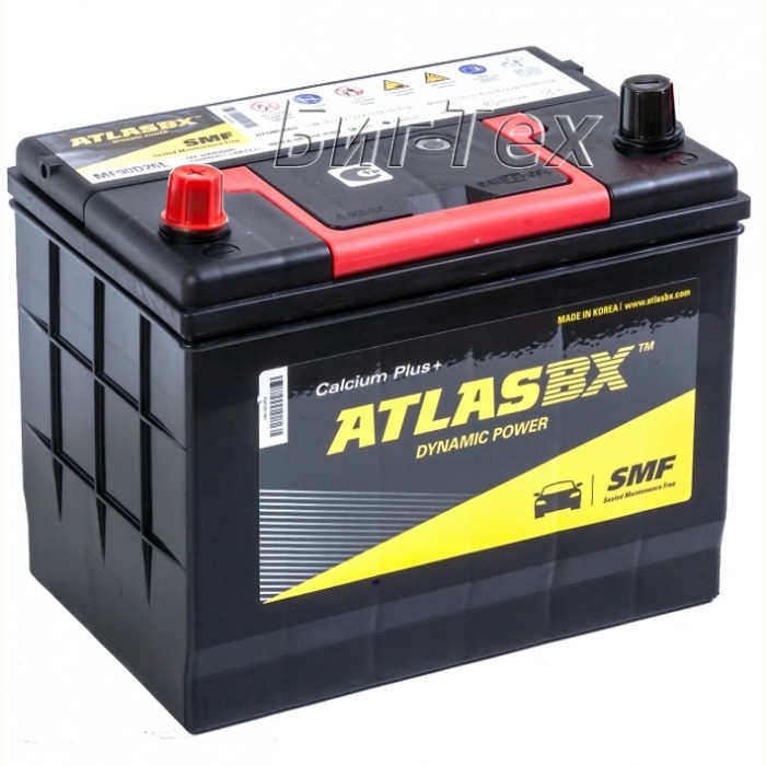 Аккумулятор автомобильный ATLAS MF90D26R 72 Ач