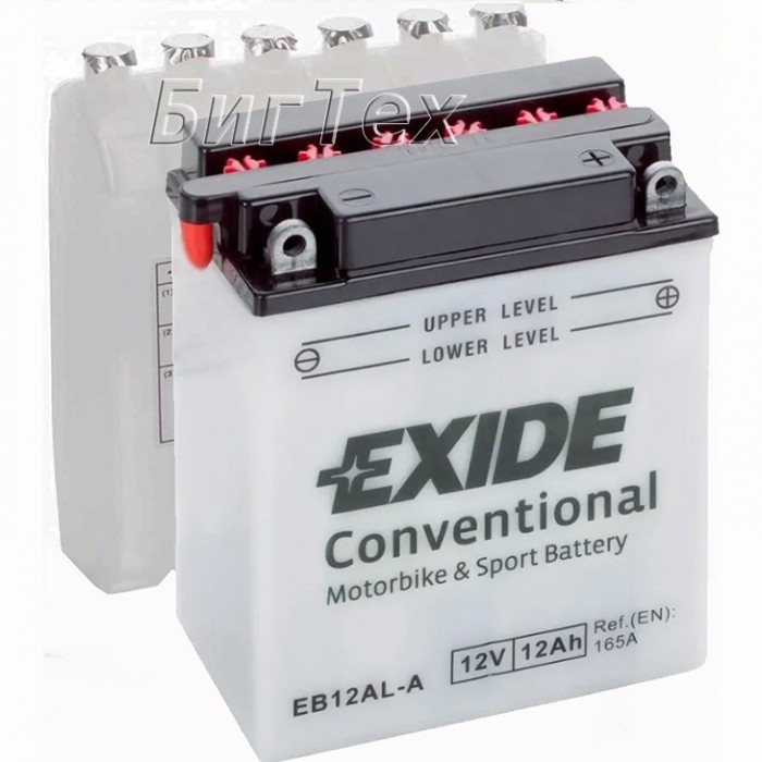 Мото аккумулятор EXIDE EB12AL-A 12 Ач