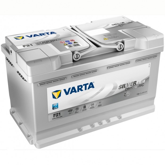 Аккумулятор автомобильный VARTA AGM Silver...