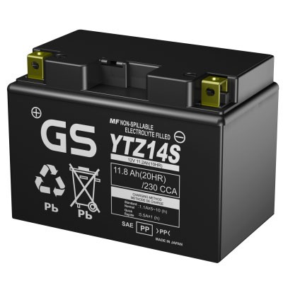 Мото аккумулятор GS GTZ14S 11.8 А/ч