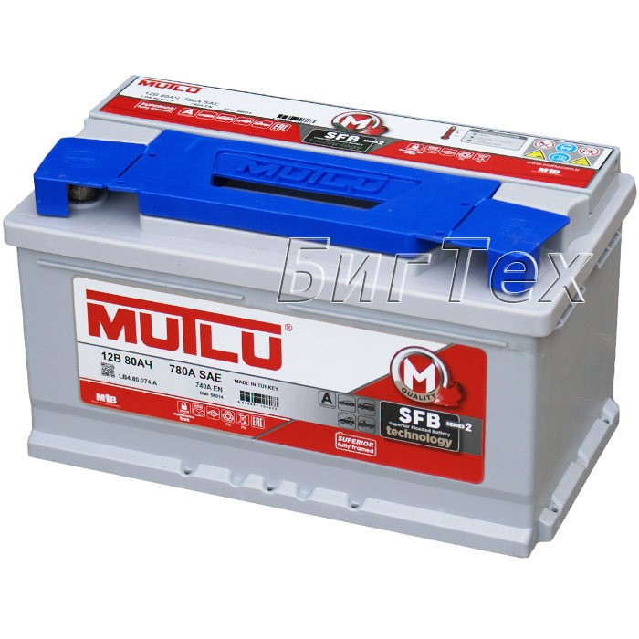 Аккумулятор автомобильный MUTLU SFB M3, 95 Ah...