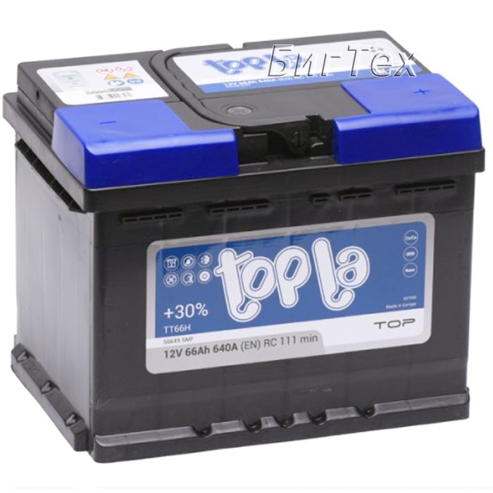 Аккумулятор автомобильный Topla Top 66 Ач