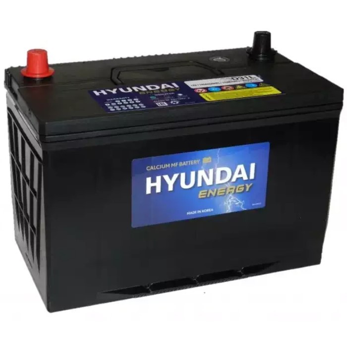 Аккумулятор автомобильный HYUNDAY EFB 145D31L...