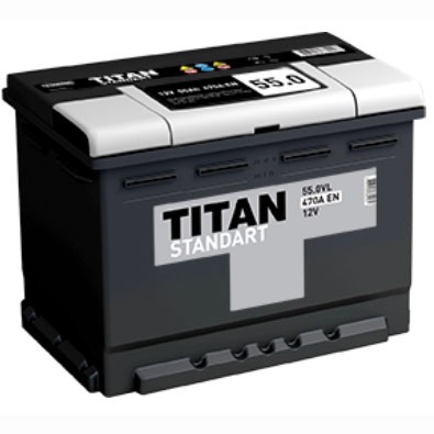 Аккумулятор автомобильный TITAN STANDART 90Ач