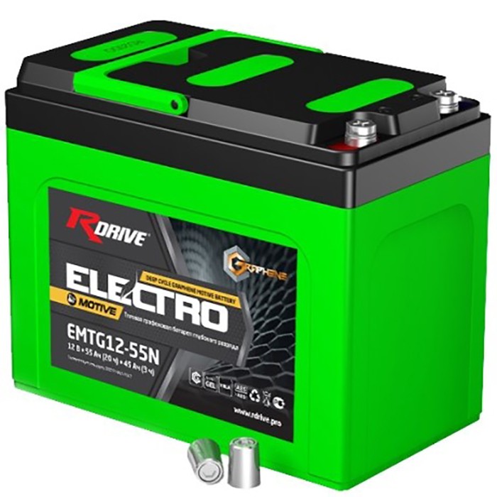 Аккумулятор тяговый RDrive Electro EMTG12-55N,...