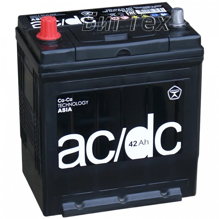 Аккумулятор автомобильный AC/DC Asia 44B19R...