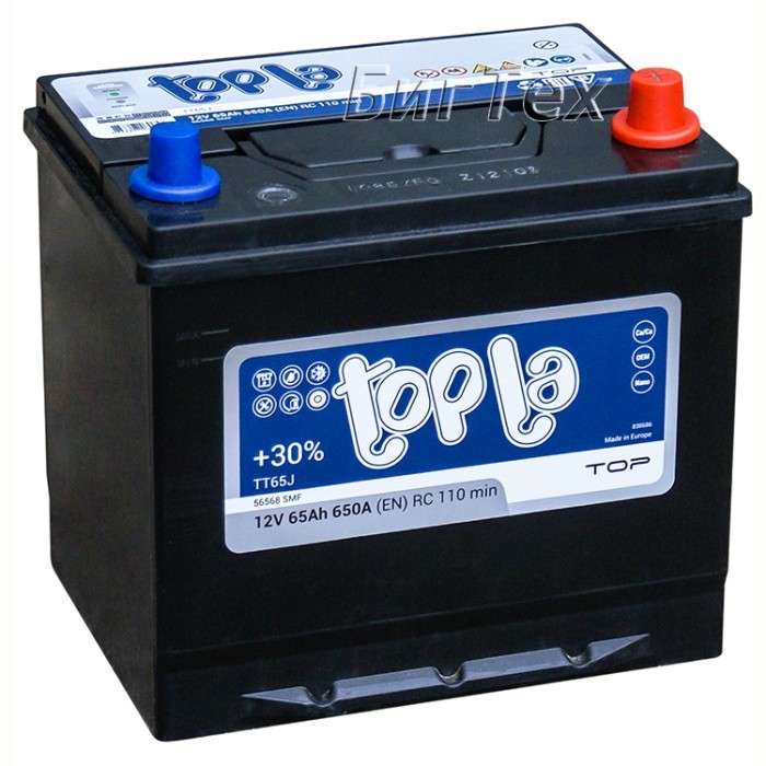 Аккумулятор автомобильный Topla Top JIS Asia 60 Ач