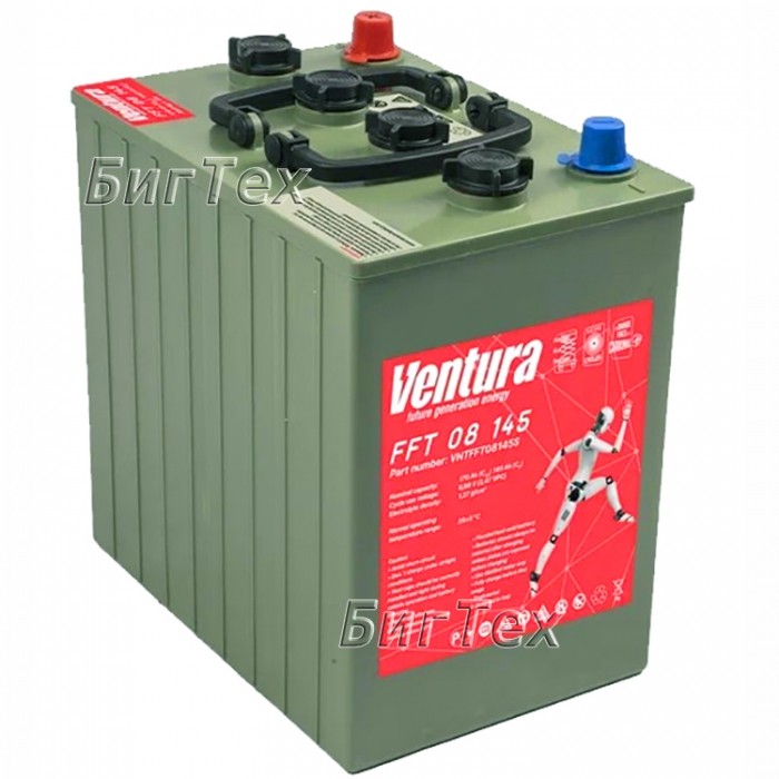 Аккумулятор тяговый Ventura FFT 08 145, 170 Ah...