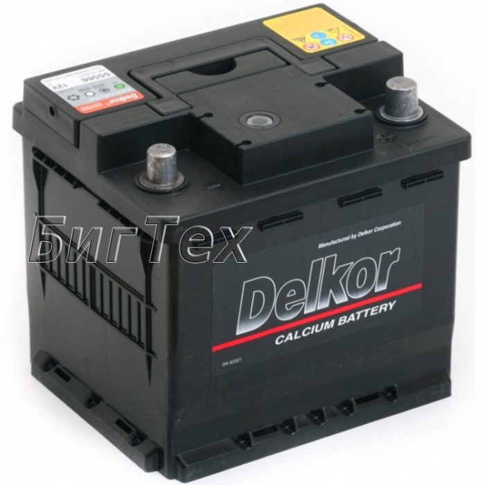 Аккумулятор автомобильный Delkor 55566 55 Ач