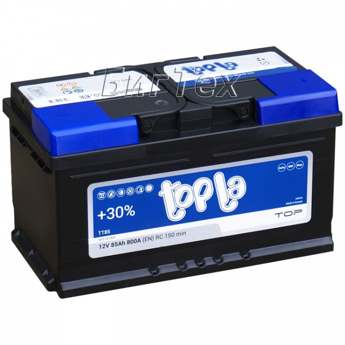Аккумулятор автомобильный Topla Top 85 Ач