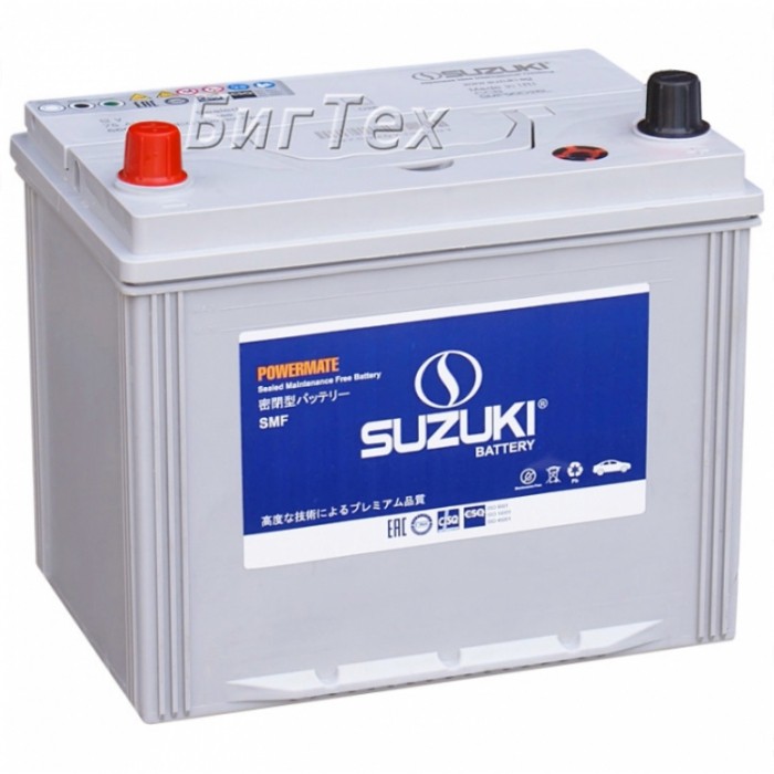 Аккумулятор автомобильный SUZUKI SMF90D26R 75Ah