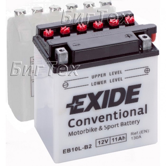 Мото аккумулятор Exide EB10L-B2, 11 Ач