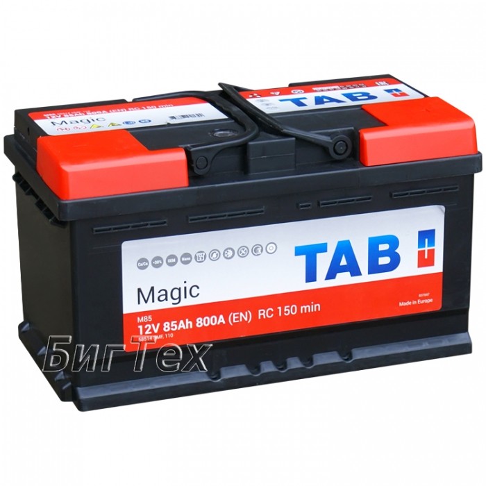 Аккумулятор автомобильный TAB Magic 85 Ач