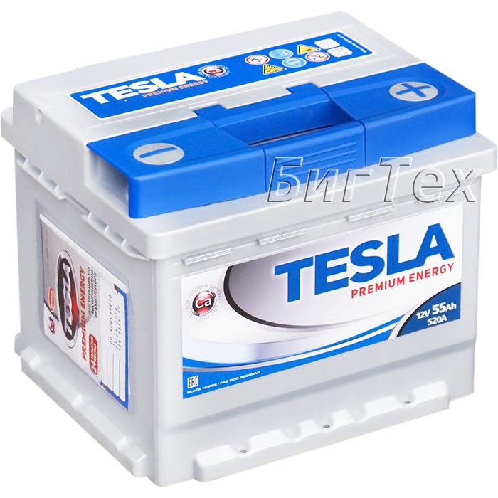 Аккумулятор автомобильный TESLA Premium Energy...