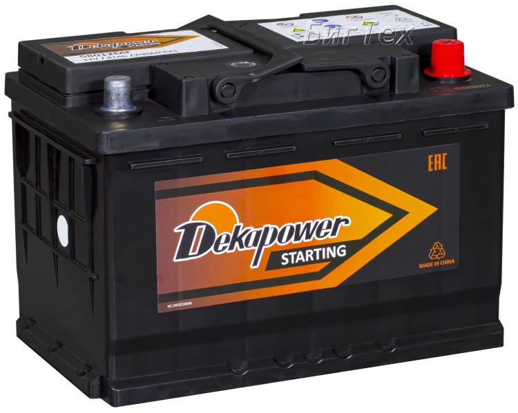 Аккумулятор автомобильный DEKAPOWER 81Ач 700A...