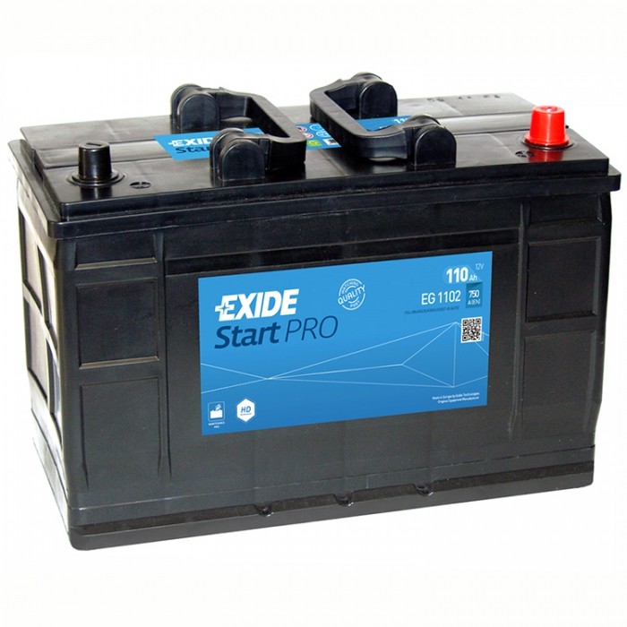 Аккумулятор грузовой EXIDE Start Pro EG1102 110 Ач