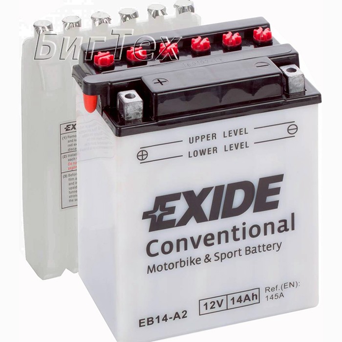Мото аккумулятор EXIDE EB14-A2 14 Ач