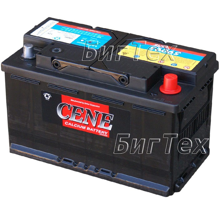 Аккумулятор автомобильный Cene L3 58014 80 Ач