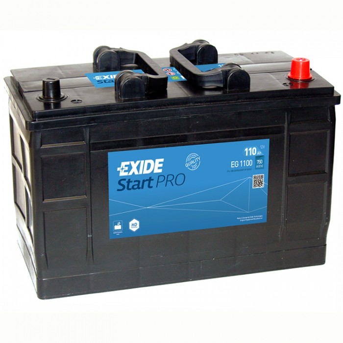 Аккумулятор грузовой EXIDE Start Pro EG1100 110 Ач