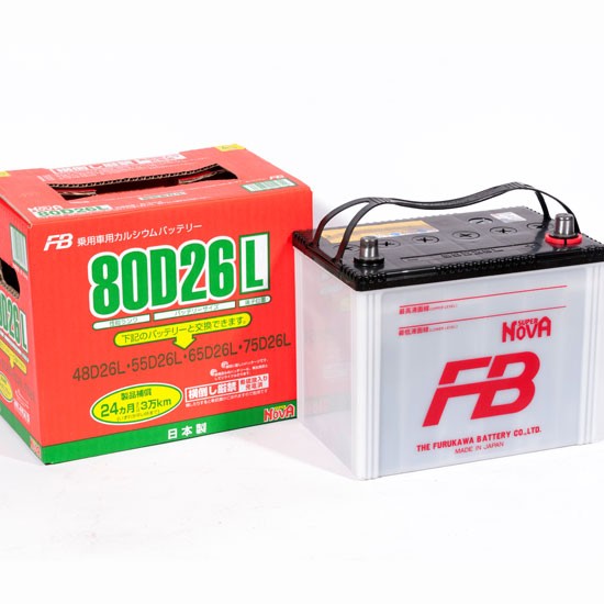 Аккумулятор автомобильный FB Super Nova 80D26L...