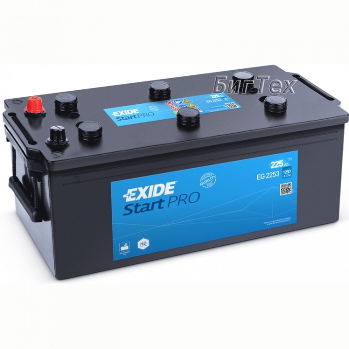 Аккумулятор грузовой EXIDE Start Pro EG2253 225 Ач