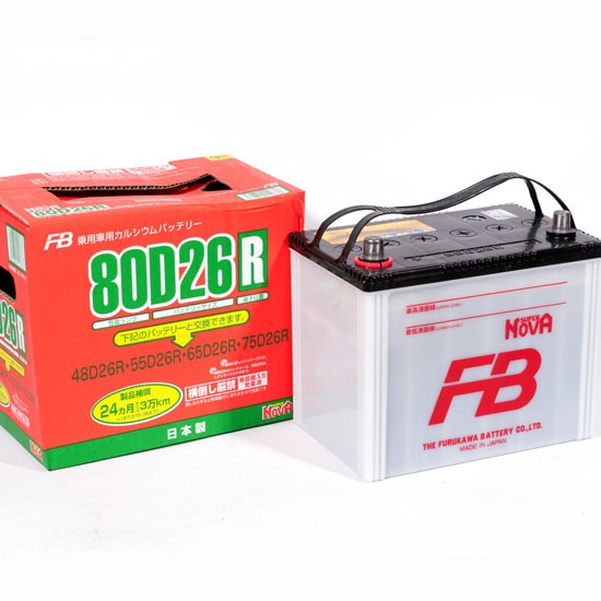 Аккумулятор автомобильный FB Super Nova 80D26R...