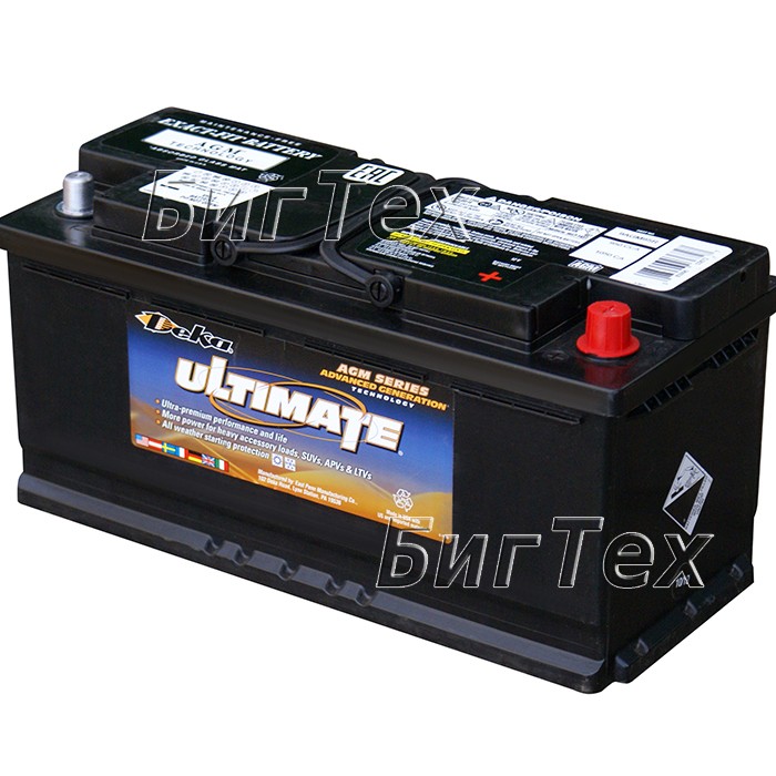 Аккумулятор автомобильный Deka AGM 9AGM95R 105 А/ч