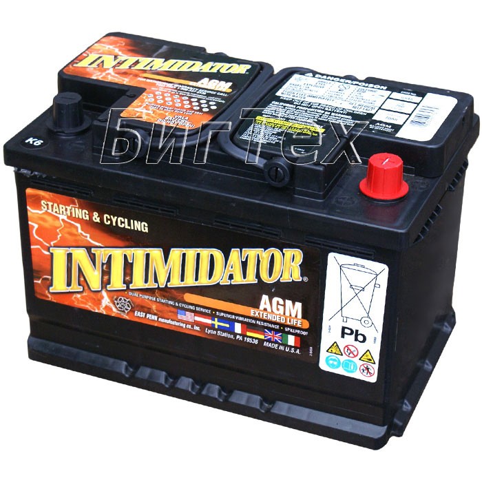 Аккумулятор автомобильный Deka 9A48 Intimidator...