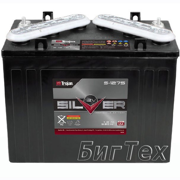 Аккумулятор тяговый Trojan Silver S-1275, 145 А/ч